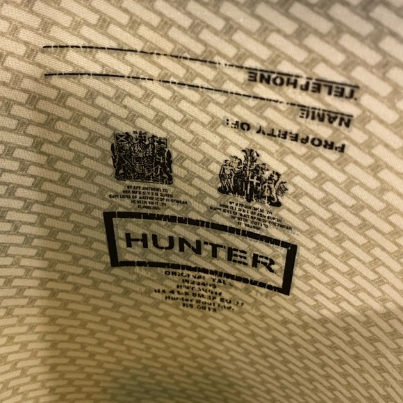 Hunter Original Tall Rainboots | Waterproof | Hunter Green  HUNTER WATERPROOF TALL RAIN BOOTS SIZE 6 (EU 37)